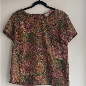 Jcrew short sleeve top size small